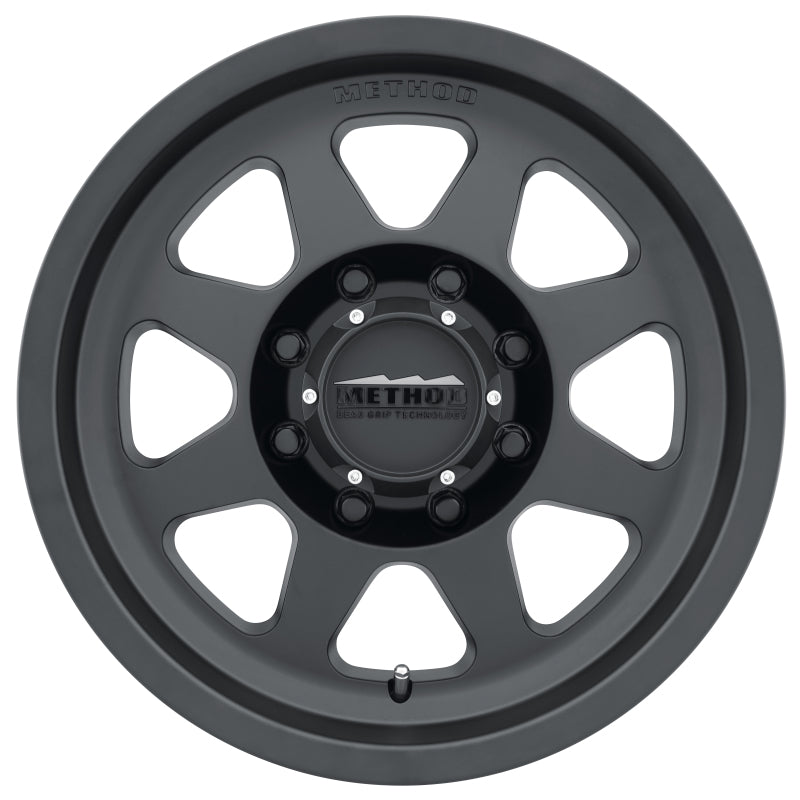 Method Wheels MR70178580500 FITS:Method MR701 17x8.5 0mm Offset 8x6.5 130.81mm CB Matte Black Wheel Wheels Cast
