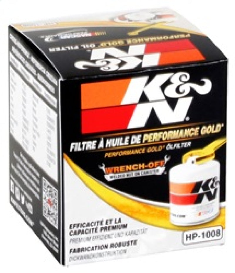 K&N Engineering HP-1008 FITS:K&N 03-07 Mitsubishi Lancer Wrench-Off Oil Filer Oil Filters