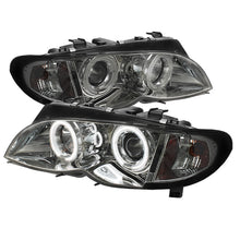 Load image into Gallery viewer, SPYDER 5042408 FITS: BMW E46 3-Series 02-05 4DR Projector Headlights 1PC LED Halo Chrm PRO-YD-BMWE4602-4D-AM-C Headlights