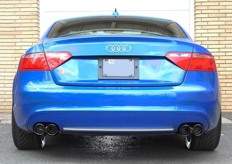 AWE Tuning 3020-42014 FITS: Audi B8 S5 4.2L Track Edition Exhaust System Polished Silver Tips Catback