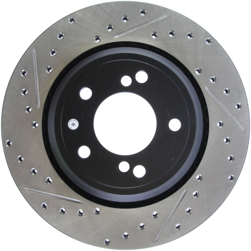 Stoptech 127.34054R FITS:StopTech 00-03 BMW M5 (E39) Slotted & Drilled Right Rear Rotor Brake Rotors Slot & Drilled