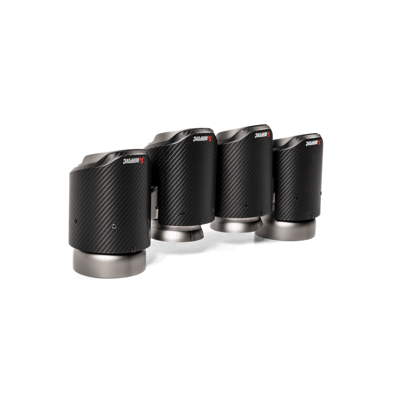 Akrapovic TP-CT/59 FITS: 2020+ BMW X3 M/X3 M Competition (F97) Tail Pipe Set (Carbon) Tips