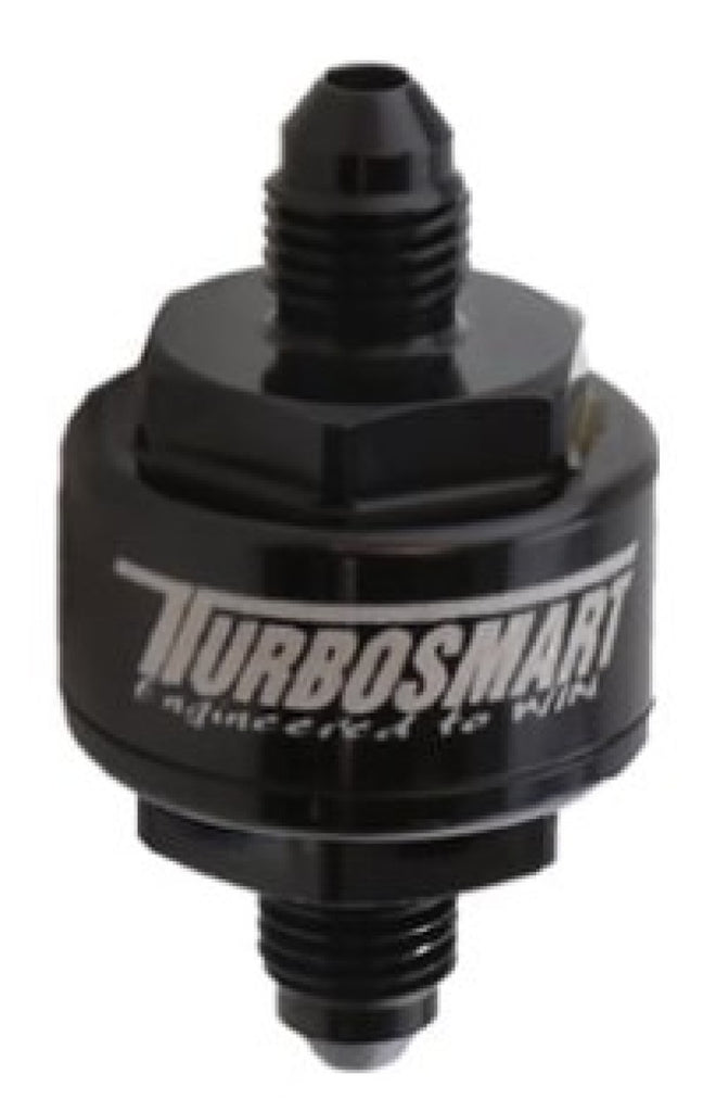 Turbosmart TS-0804-1001 FITS: Billet Turbo Oil Feed Filter w/ 44 Micron Pleated Disc AN-3 Male Inlet Black Oil Filter Other