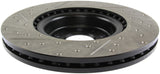 Stoptech 127.33138L FITS:StopTech Slotted & Drilled Sport Brake Rotor Brake Rotors Slot & Drilled
