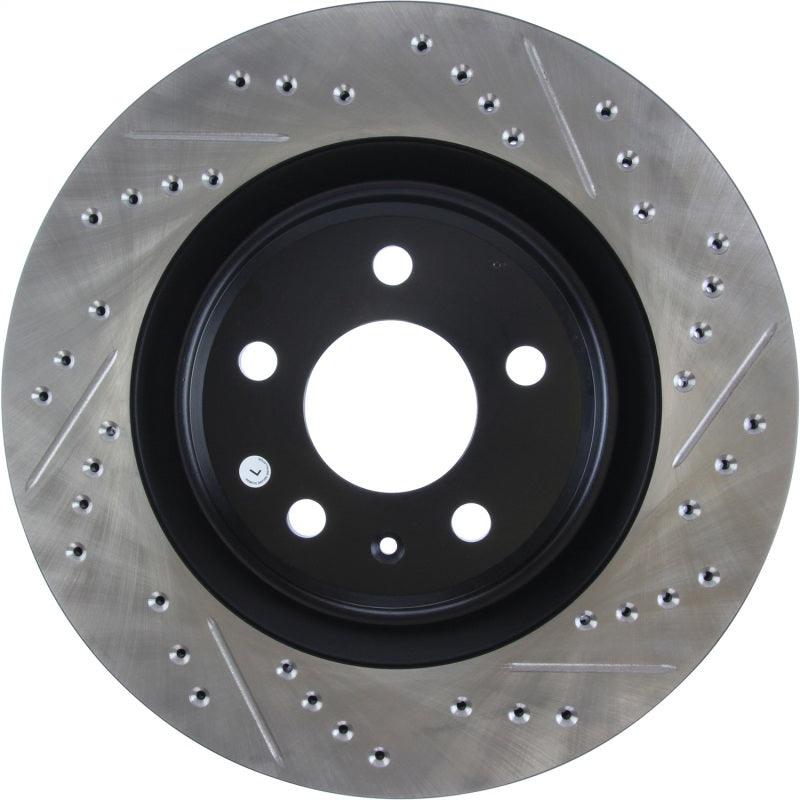 Stoptech 127.33137L FITS:StopTech Slotted & Drilled Sport Brake Rotor Brake Rotors Slot & Drilled