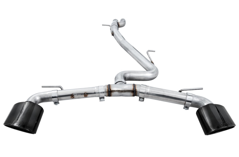 AWE Tuning 3020-33062 FITS: 18-19 Audi TT RS 8S/RK3 2.5L Turbo Track Edition Exhaust Diamond Black RS-Style Tips Catback