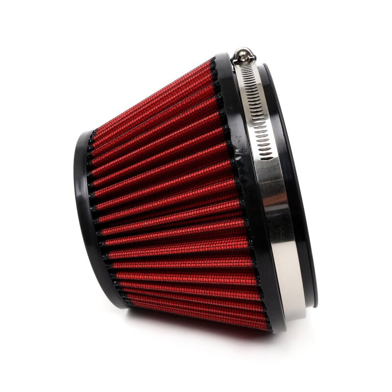 BLOX Racing BXIM-00324 FITS: Shorty Performance 5in Air Filter w/4in Velocity Stack and Coupler Kit Air Filters Direct Fit