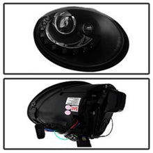 Load image into Gallery viewer, SPYDER 5080929 FITS: Volkswagen Beetle 06-10 Projector Headlights DRL LED Black PRO-YD-VB06-DRL-BK Headlights