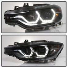 Load image into Gallery viewer, SPYDER 5085047 FITS: 12-14 BMW F30 3 Series 4DR Projector Headlights LED DRL Blk Smoke PRO-YD-BMWF3012-DRL-BSM Headlights