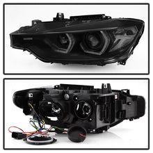 Load image into Gallery viewer, SPYDER 5085047 FITS: 12-14 BMW F30 3 Series 4DR Projector Headlights LED DRL Blk Smoke PRO-YD-BMWF3012-DRL-BSM Headlights