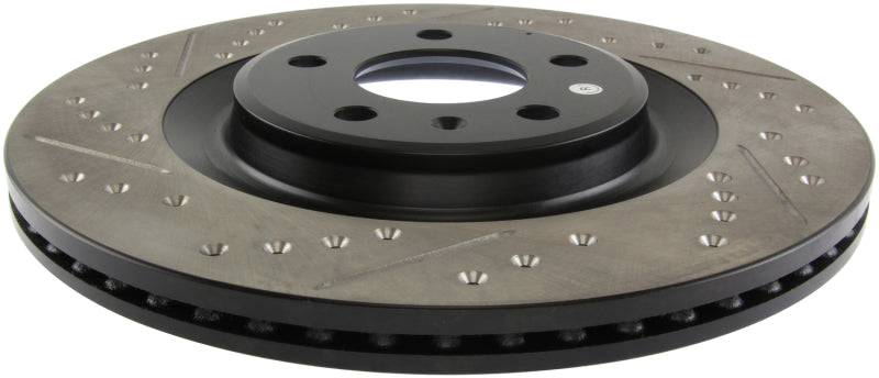 Stoptech 127.33137R FITS:StopTech Slotted & Drilled Sport Brake Rotor Brake Rotors Slot & Drilled