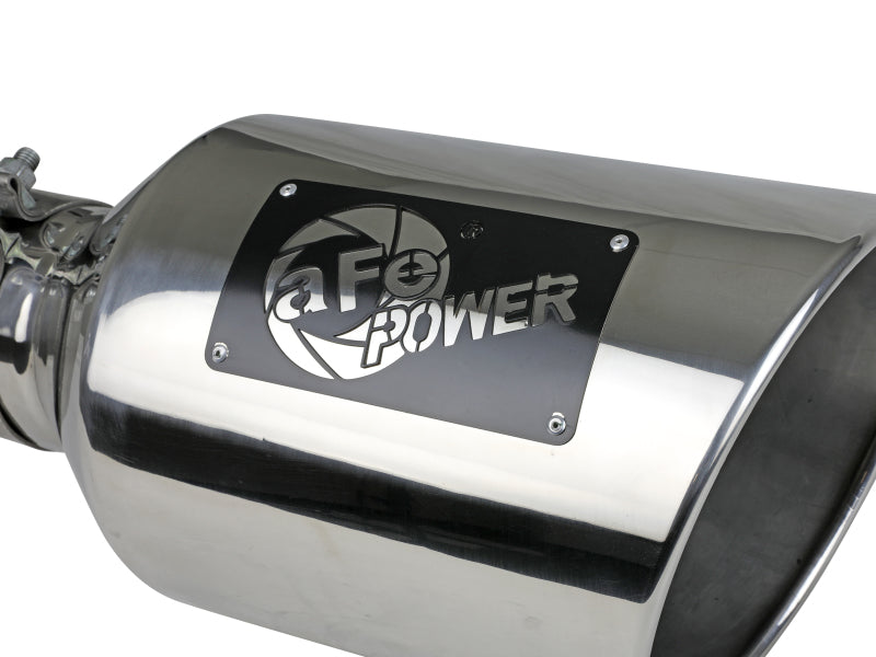 aFe 49T40801-P15 FITS: Power MACH Force-Xp 304 Stainless Steel Clamp-on Exhaust Tip Polished Tips