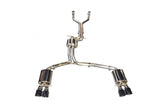 AWE Tuning 3015-43010 FITS: Audi C7 / C7.5 S6 4.0T Touring Edition Exhaust Diamond Black Tips Catback