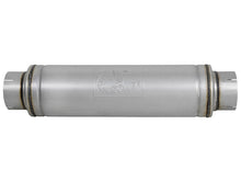 Load image into Gallery viewer, aFe 49M00023 FITS: ATLAS Aluminized Steel Muffler 5in Center/Center 24in L x 7in Diameter Round Body Muffler