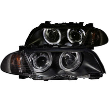 Load image into Gallery viewer, ANZO 121261 FITS: 1999-2001 BMW 3 Series E46 Projector Headlights w/ Halo Black (CCFL) Headlights