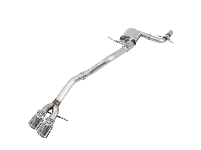 AWE Tuning 3020-22026 FITS: Mk6 GLI 2.0T Mk6 Jetta 1.8T Track Edition Exhaust Polished Silver Tips Catback