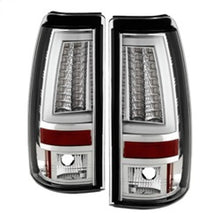 Load image into Gallery viewer, SPYDER 5081902 FITS: Chevy Silverado 1500/2500 03-06 Version 2 LED Tail Lights Chrome ALT-YD-CS03V2-LED-C Tail Lights