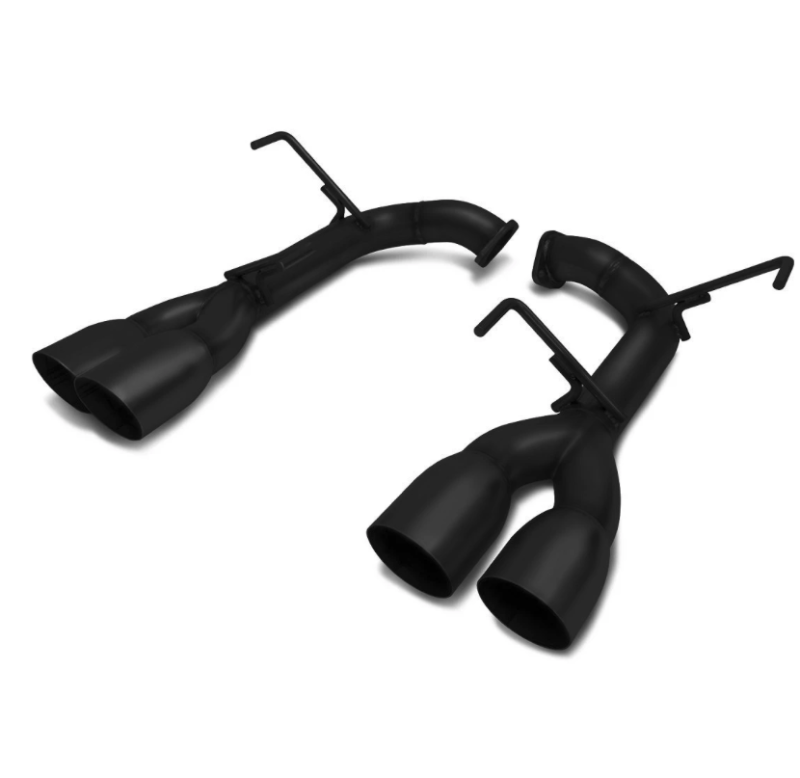 BLOX Racing BXEX-51104-BK FITS: 15-18 Subaru WRX / 15-17 Subaru WRX STI Muffler Delete Kit Black Tip Muffler Delete Pipes