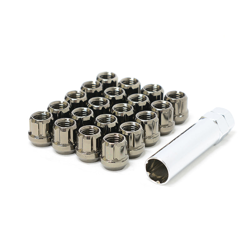 Wheel Mate 31885T FITS: Muteki Open End Lug Nuts Titanium 12x1.25 Lug Nuts