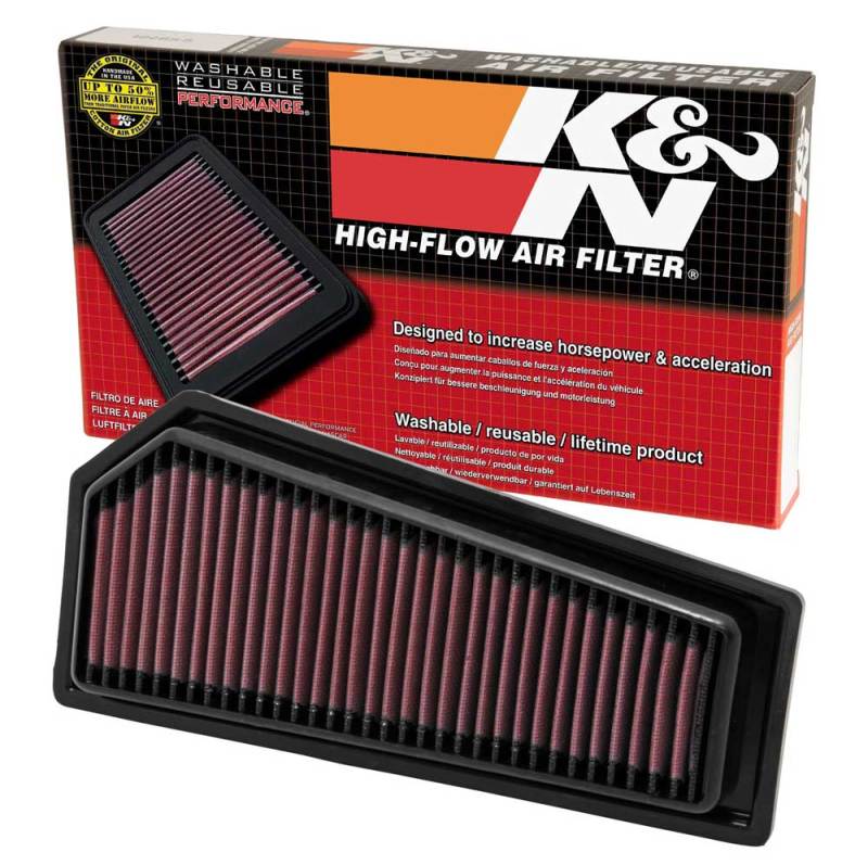 K&N Engineering 33-2965 FITS:K&N 09-10 Mercedes Benz E250CGI 1.8L-L4 Drop In Air Filter Air Filters Drop In