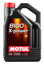 Load image into Gallery viewer, Motul 106144 FITS: 5L Synthetic Engine Oil 8100 10W60 X-Power Motor Oils