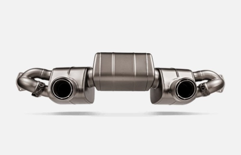 Akrapovic S-PO/TI/24 FITS: 2022+ Porsche 718 Cayman GT4 RS Slip-On Race Line (Titanium) Muffler
