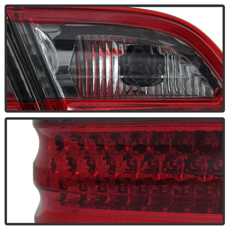 SPYDER 5020659 FITS: -Xtune Mercedes Benz W210 E-Class 96-02 LED Tail Lights Red Smoke ALT-CL-MBW210-LED-RSM Tail Lights