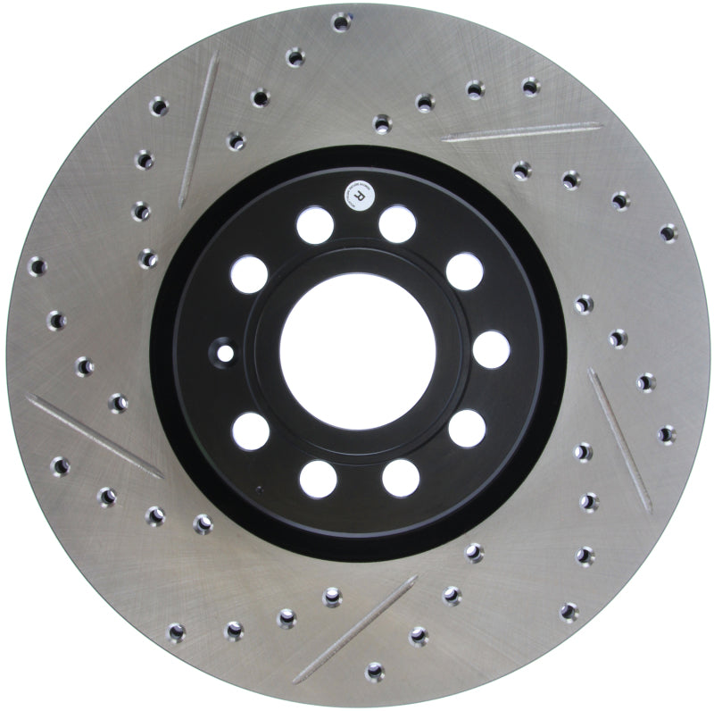 Stoptech 127.33098R FITS:StopTech Slotted & Drilled Sport Brake Rotor Brake Rotors Slot & Drilled