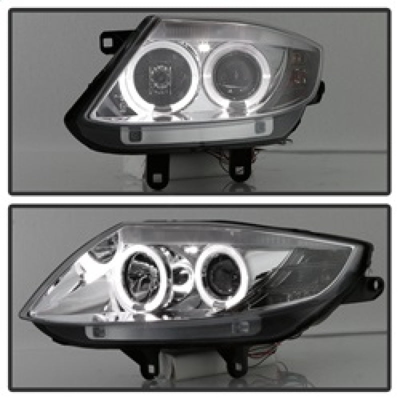 SPYDER 5029072 FITS: BMW Z4 03-08 Projector Headlights Halogen Model Only LED Halo Black PRO-YD-BMWZ403-HL-BK Headlights