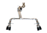 AWE Tuning 3020-43020 FITS: Audi B8 / B8.5 S4 3.0T Track Edition Exhaust Diamond Black Tips (90mm) Catback
