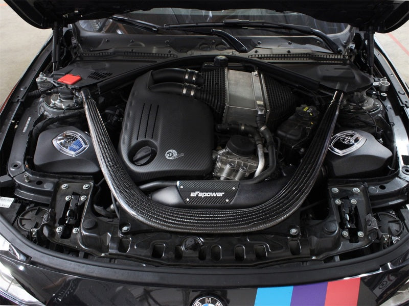 aFe 54-76305 FITS: Momentum Pro 5R Cold Air Intake System 15-18 BMW M3/M4 (F80/82/83) L6-3.0L (tt) S55 Cold Air Intakes