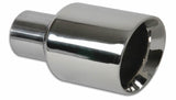 Vibrant 1226 FITS: 3.5in Round SS Exhaust Tip (Double Wall Angle Cut Beveled Outlet) Tips