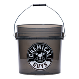 Chemical Guys ACC108 FITS: Heavy Duty Detailing Bucket Smoked Black (4.5 Gal) Wash Buckets