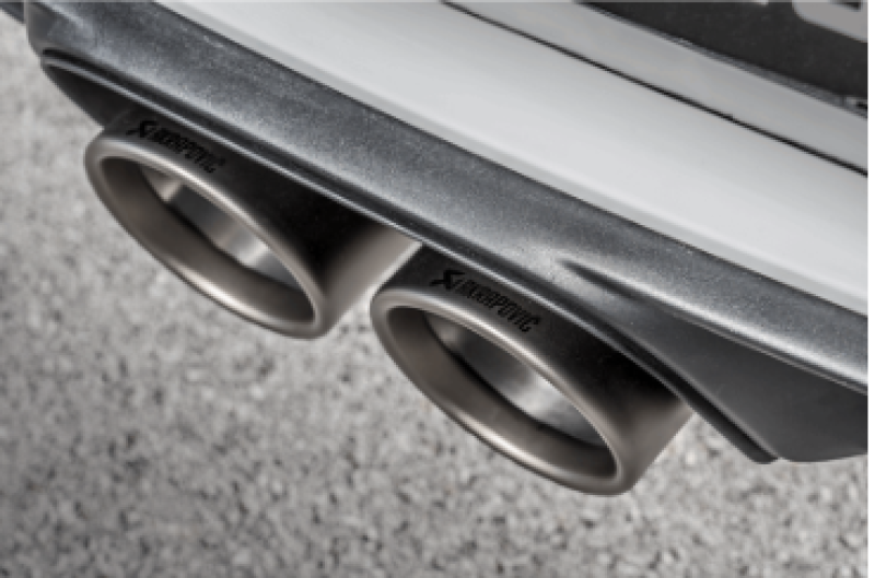 Akrapovic TP-T/S/17 FITS: 2018 Porsche 911 GT3 (991.2) Tail Pipe Set (Titanium) Tips