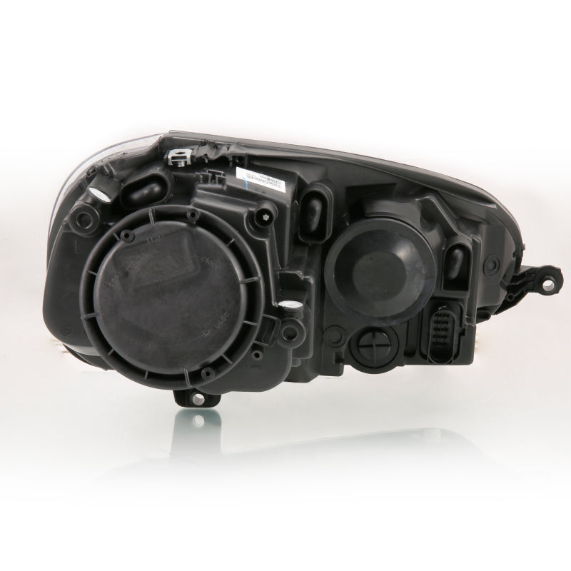 ANZO 121542 FITS: 2006-2009 Volkswagen Us Rabbit Crystal Headlight Black (Halogen Only) Headlights