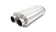Load image into Gallery viewer, Vibrant 10536 FITS: Universal Streetpower 3in Stainless Steel Dual In-Out Oval Muffler Muffler