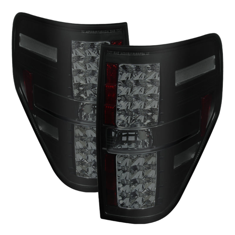SPYDER 5078148 FITS: Ford F150 09-14 LED Tail Lights Black Smoke ALT-YD-FF15009-LED-BSM Tail Lights