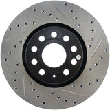 Stoptech 127.33098L FITS:StopTech Slotted & Drilled Sport Brake Rotor Brake Rotors Slot & Drilled