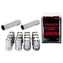 Load image into Gallery viewer, McGard 65457 FITS: SplineDrive Tuner 4 Lug Install Kit w/Locks & Tool (Cone) M12X1.5 / 13/16 Hex Chrome Lug Nuts