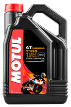 Load image into Gallery viewer, Motul 104098 FITS: 4L 7100 4-Stroke Engine Oil 10W50 4T Motor Oils