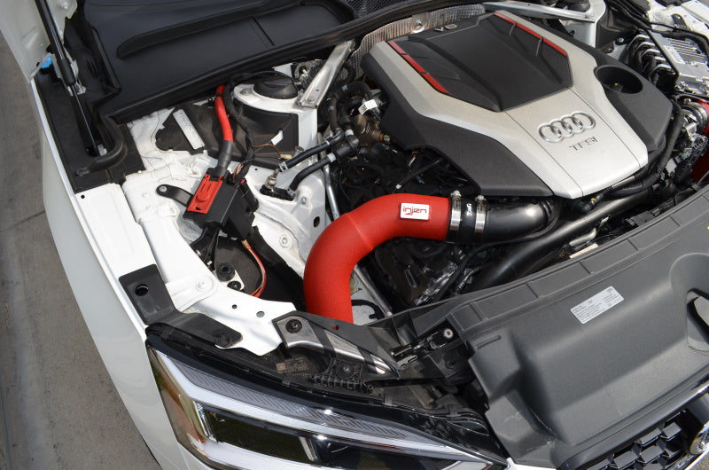Injen SP3082WR FITS: Cold Air Intakes FITS: 18-19 Audi S4/S5 (B9) 3.0L Turbo Wrinkle Red Short Ram Intake Cold Air Intakes