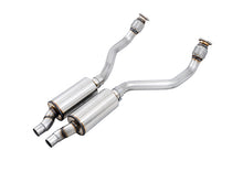 Load image into Gallery viewer, AWE Tuning 3215-11030 FITS: Audi B8 / C7 3.0T Resonated Downpipes for S4 / S5 / A6 / A7 Downpipes