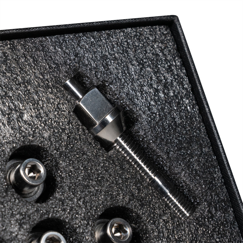Wheel Mate TIM14C6074R FITS: Titanium Wheel Stud Conversion (Raw Ti) M14x1.25 to M14x1.5 74mm 60deg Lug Nut Wheel Studs