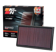 Load image into Gallery viewer, K&N Engineering 33-3005 FITS:K&N Replacement Air FIlter 12-13 VW Golf VII 1.6L/2.0L DSL / 13 Audi A3 1.6L/2.0L DSL/13 A3 1.8L F/I Air Filters Drop In
