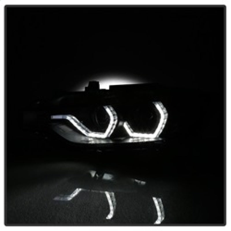 SPYDER 5085047 FITS: 12-14 BMW F30 3 Series 4DR Projector Headlights LED DRL Blk Smoke PRO-YD-BMWF3012-DRL-BSM Headlights