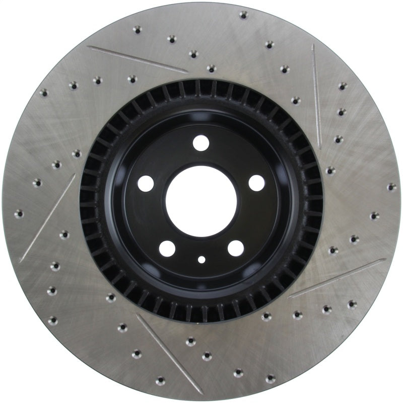 Stoptech 127.33134R FITS:StopTech Slotted & Drilled Sport Brake Rotor Brake Rotors Slot & Drilled