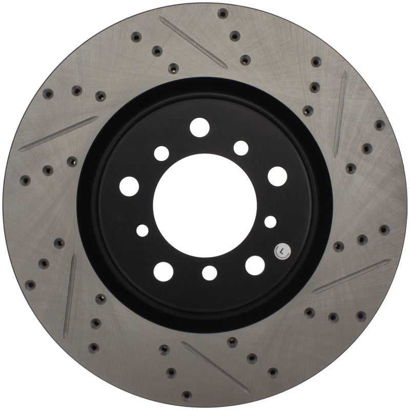 Stoptech 127.34058L FITS:StopTech Slotted & Drilled Sport Brake Rotor Brake Rotors Slot & Drilled