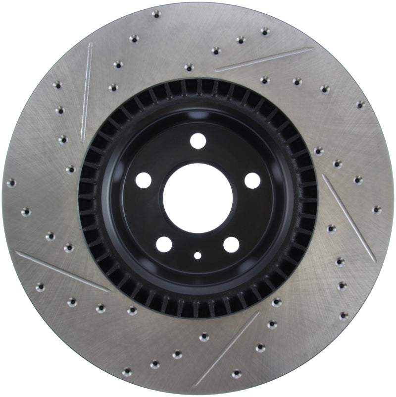 Stoptech 127.33134L FITS:StopTech Slotted & Drilled Sport Brake Rotor Brake Rotors Slot & Drilled