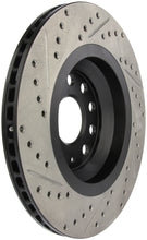 Load image into Gallery viewer, Stoptech 127.33113L FITS:StopTech 09 VW Passat CC / 06-09 Passat Slotted & Drilled Left Rear Rotor Brake Rotors Slot & Drilled