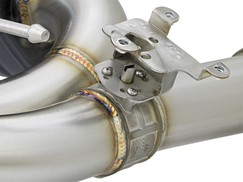 aFe 49-36334-B FITS: MACHForce XP Exhausts Cat-Back SS 16-17 BMW 340i/iX 440i/iX (F3X) L6-3.0L (B58) w/Black Tips Catback